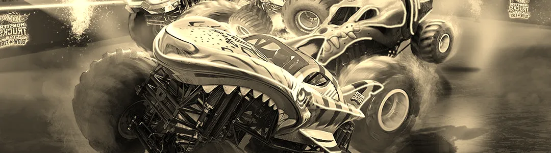 Hot Wheels Monster Trucks Live Glow-N-Fire