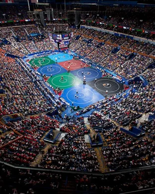 MicroMania Midget Wrestling sports event